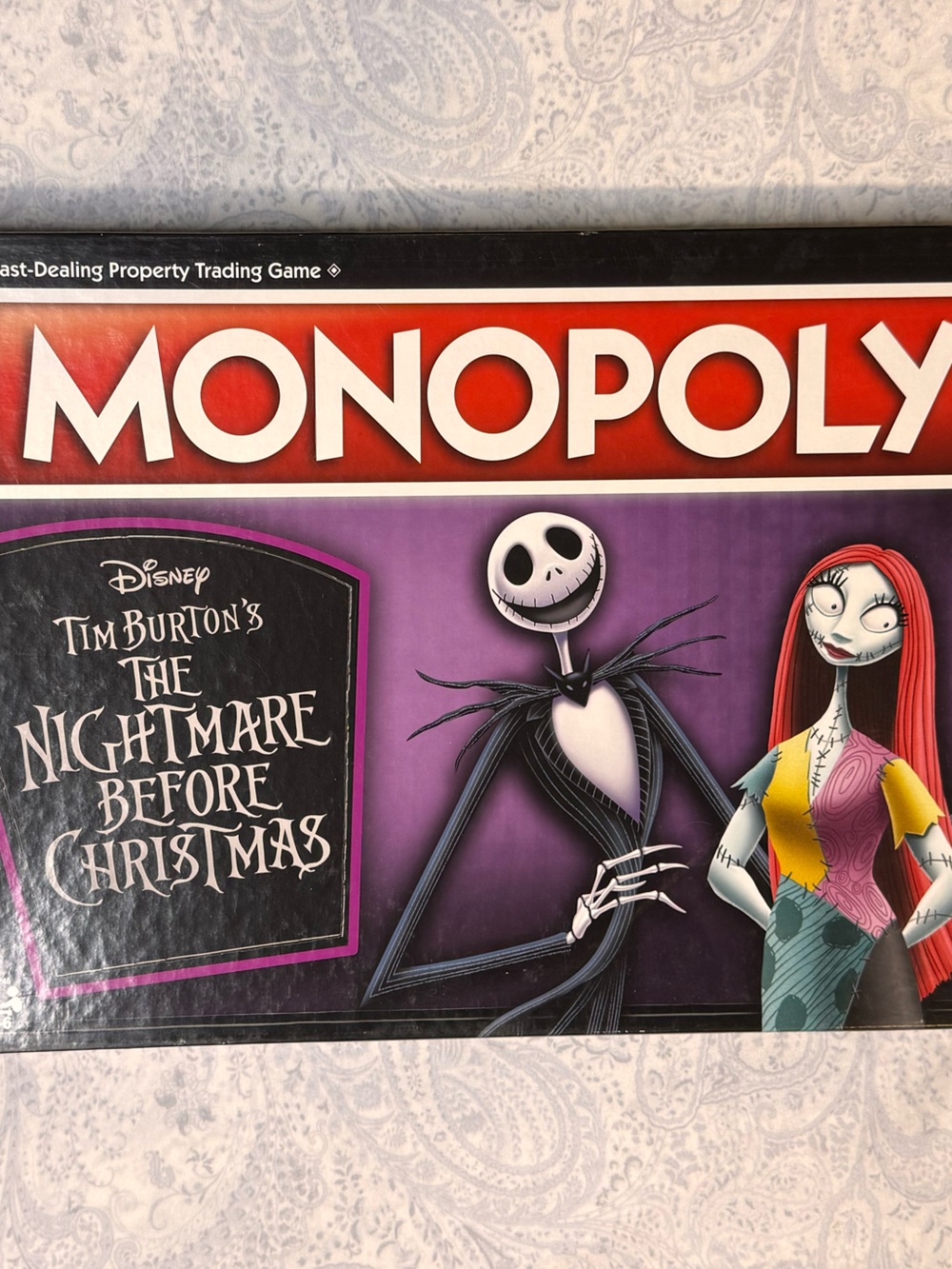 Monopoly Disney Tim Burton’s The Nightmare Before Christmas Board Game